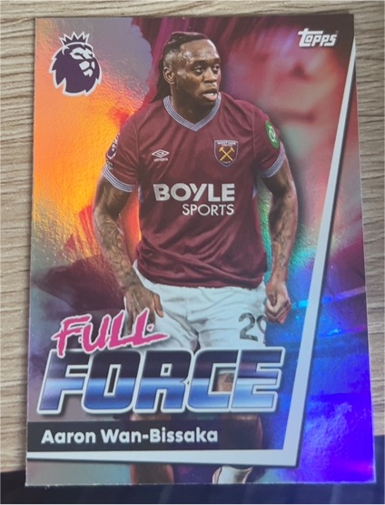 2025-26 Topps Premier League #287 Aaron Wan-Bissaka Full Force — front
