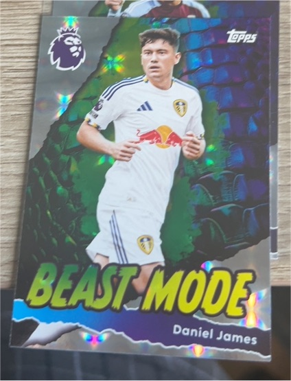 2025-26 Topps Premier League #440 Daniel James Beast Mode — front