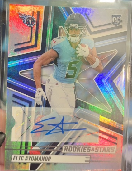 2025 Panini Rookies & Stars #122 Elic Ayomanor — front