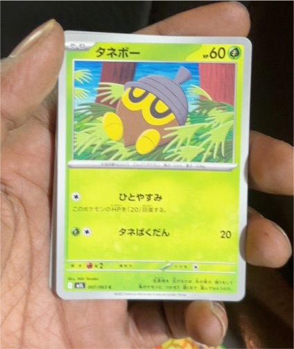 2025 Mega Evolution #007 Seedot — front