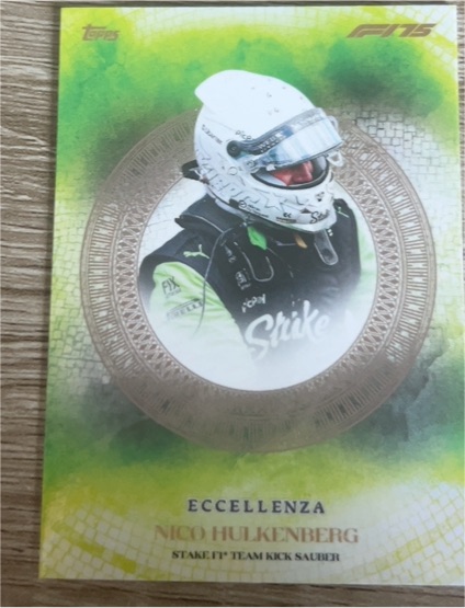 2025 Topps F1 Eccellenza #Eccellenza Nico Hulkenberg — front