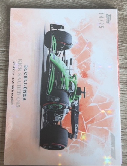 2025 Topps Eccellenza #45 Kick Sauber C45 — front