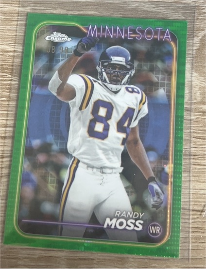 2024 Topps Chrome #112 Randy Moss — front