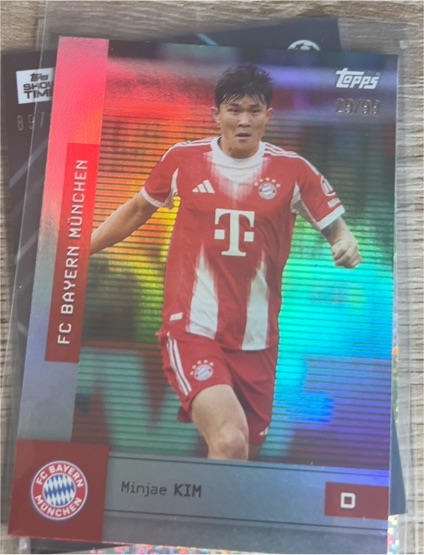 2025 Topps #29 Minjae Kim — front