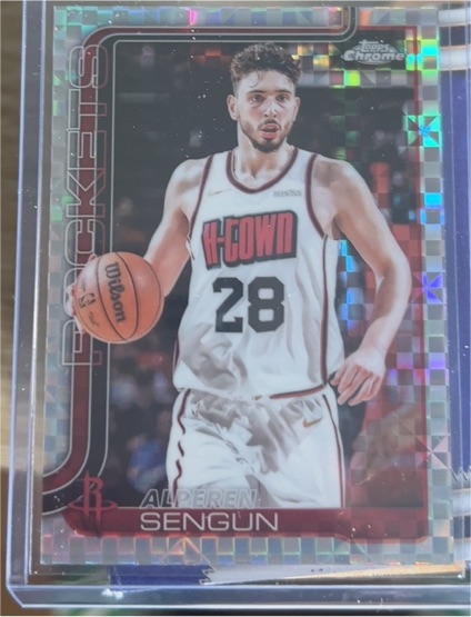 2025-26 Topps Chrome #98 Alperen Sengun — front