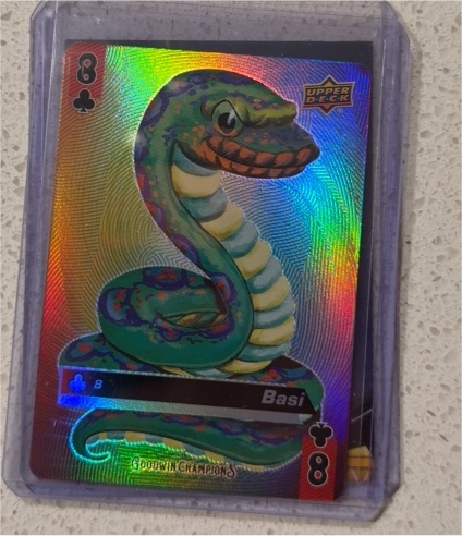 2021 Upper Deck Goodwin Champions #8 of Clubs Basi — front