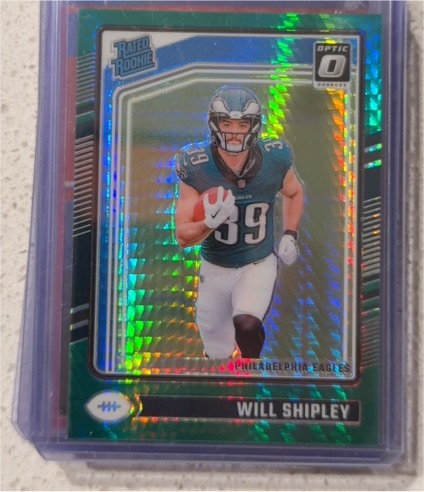 2024 Panini Donruss Optic #298 Will Shipley — front