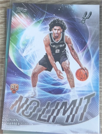 2025-26 Topps No Limit #NL-2 Dylan Harper — front