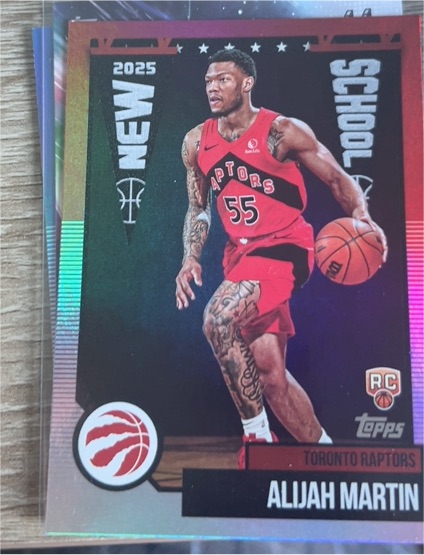 2025-26 Topps Basketball #NS-39 Alijah Martin — front