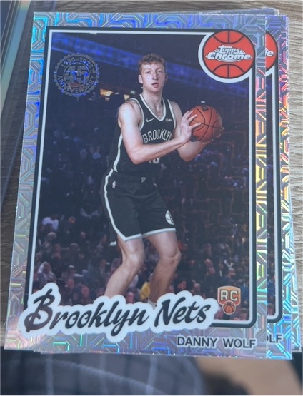 2025-26 Topps Chrome #TC-DW Danny Wolf — front