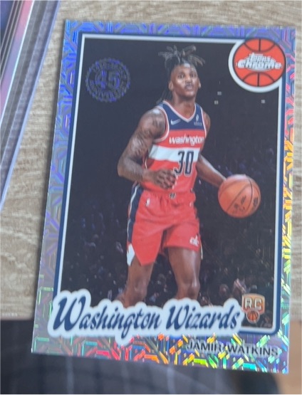 2025-26 Topps Chrome #TC-JA Jamir Watkins — front