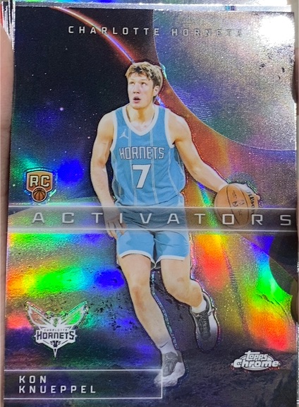 2025-26 Topps Chrome #AC-14 Kon Knueppel Activators — front