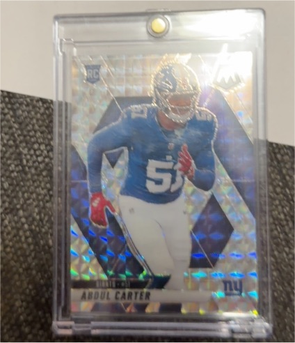 2025 Panini Mosaic #317 Abdul Carter — front