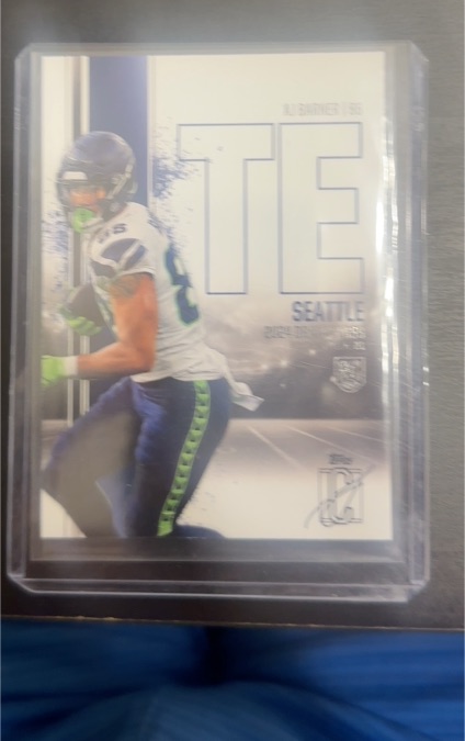2024 Topps Signature Class #181 AJ Barner — front