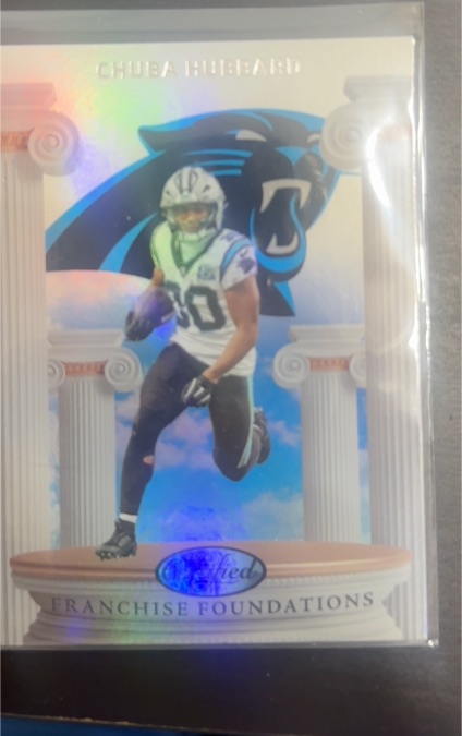 2025 Panini Certified Franchise Foundations Chuba Hubbard — front