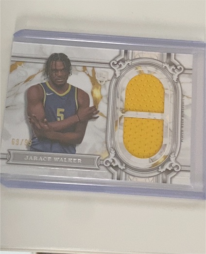 2023-24 Topps Royalty Regalia Relics #RR-JW Jarace Walker — front