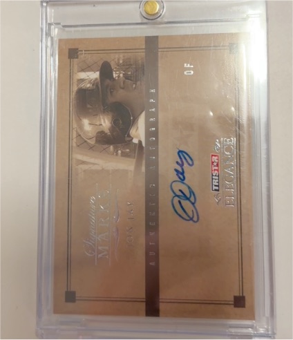 2007 Tristar Elegance Signature Marks #SM-CM1 Chris Marrero — front
