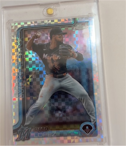 2025 Topps Chrome #134 Otto Lopez — front