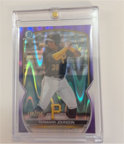 2023 Bowman Chrome Prospects #BCP-88 Termarr Johnson — front