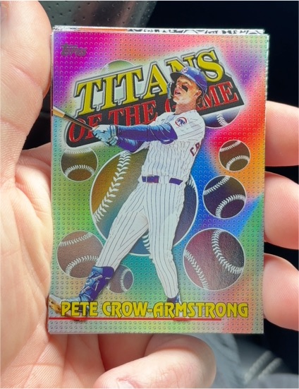 2026 Topps Series 1 #TOG-13 Pete Crow-Armstrong Titans of the Game — front