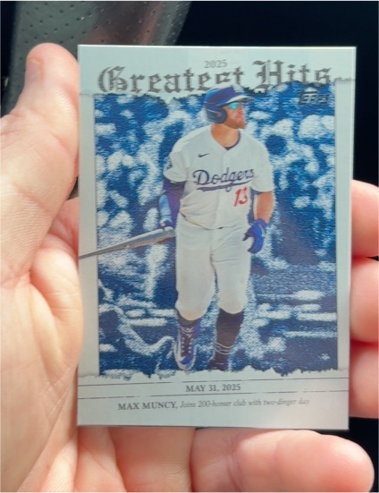2026 Topps Series 1 #GH-24 Max Muncy Greatest Hits — front