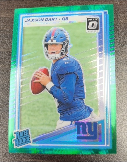 2025 Panini Donruss Optic #273 Jaxson Dart — front