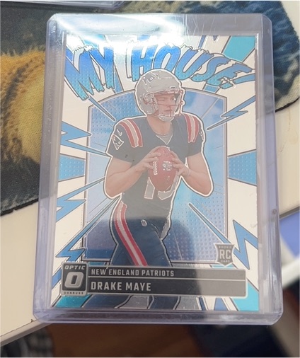 2024 Panini Donruss Optic #8 Drake Maye — front