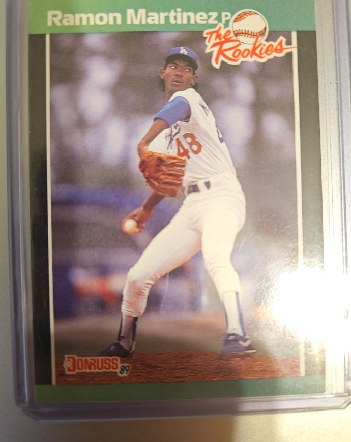 1989 Donruss The Rookies Ramon Martinez — front