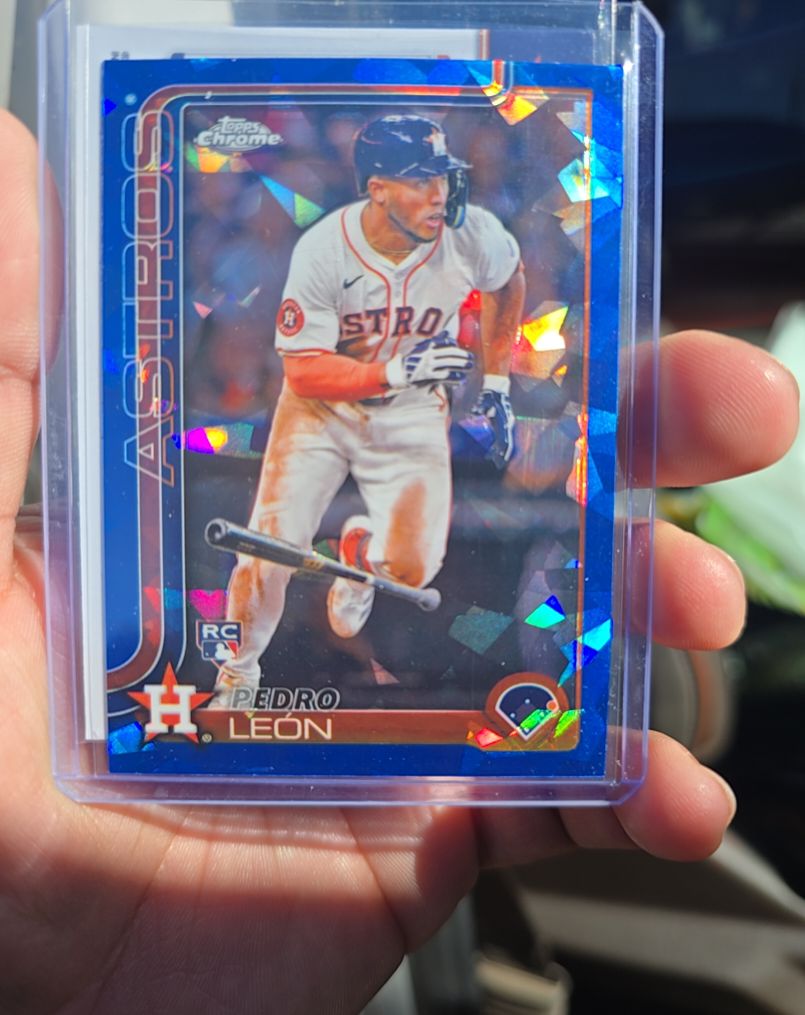 2025 Topps Chrome #97 Pedro Leon — front