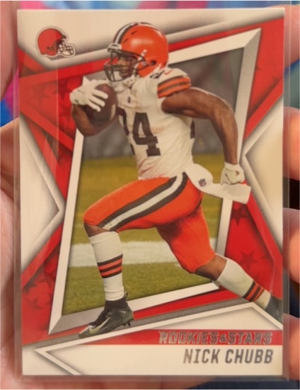 2021 Panini Rookies & Stars #21 Nick Chubb — front