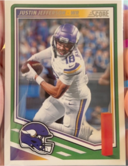 2025 Score #230 Justin Jefferson — front