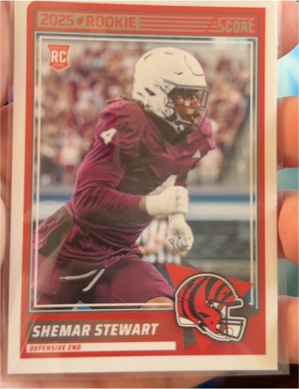 2025 Score #79 Shemar Stewart — front