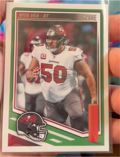 2025 Panini Score #156 Vita Vea — front
