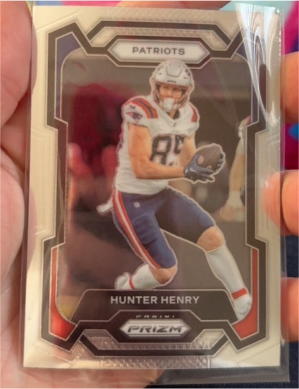 2023 Panini Prizm #201 Hunter Henry — front