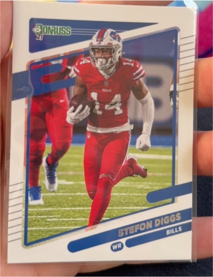 2021 Donruss #226 Stefon Diggs — front
