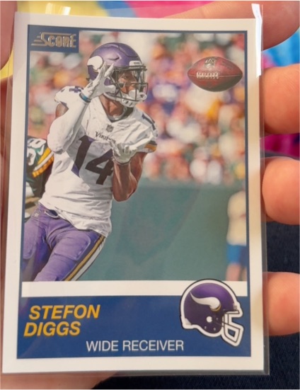 2019 Panini Score #239 Stefon Diggs — front