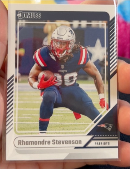 2024 Donruss #174 Rhamondre Stevenson — front
