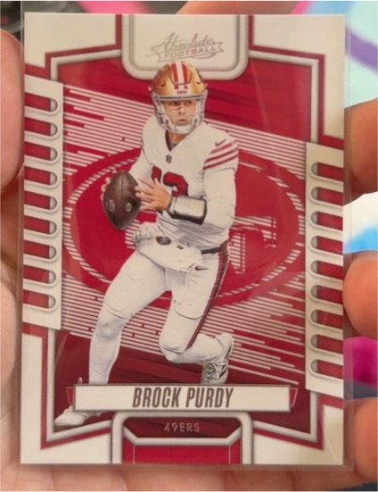 2023 Panini Absolute #18 Brock Purdy — front