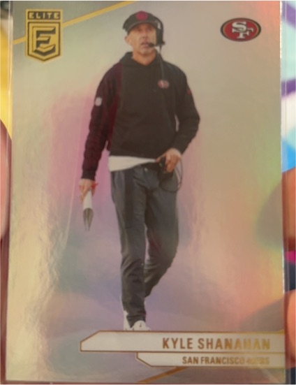 2024 Panini Donruss Elite #17 Kyle Shanahan — front