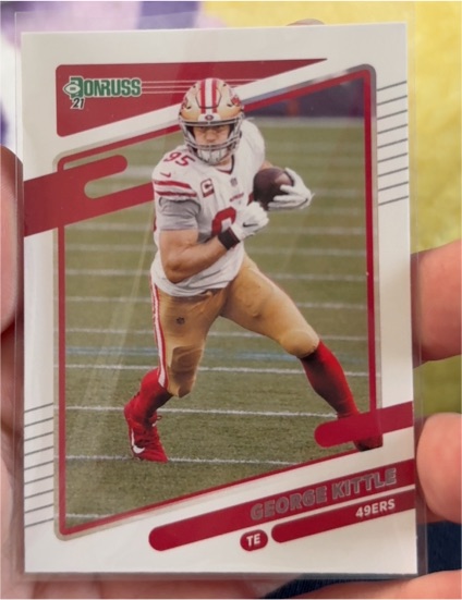 2021 Donruss #54 George Kittle — front