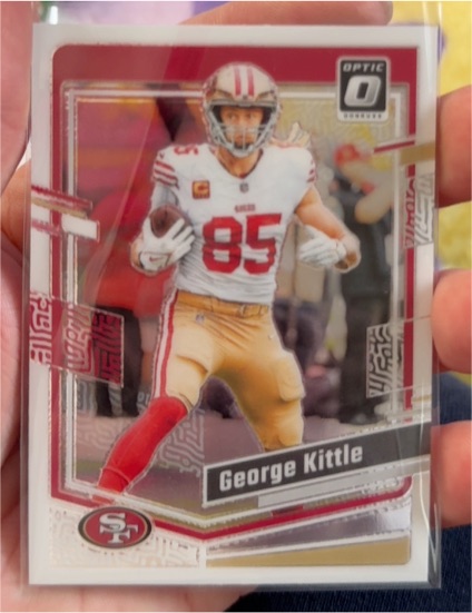 2023 Panini Donruss Optic #172 George Kittle — front
