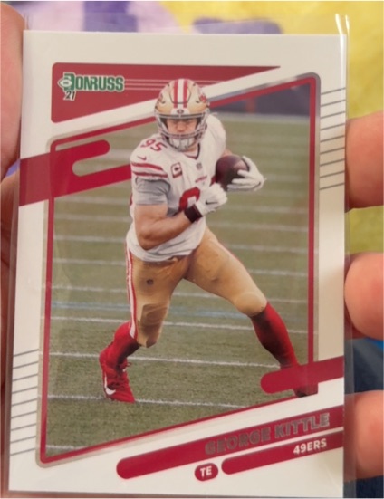 2021 Panini Donruss #54 George Kittle — front