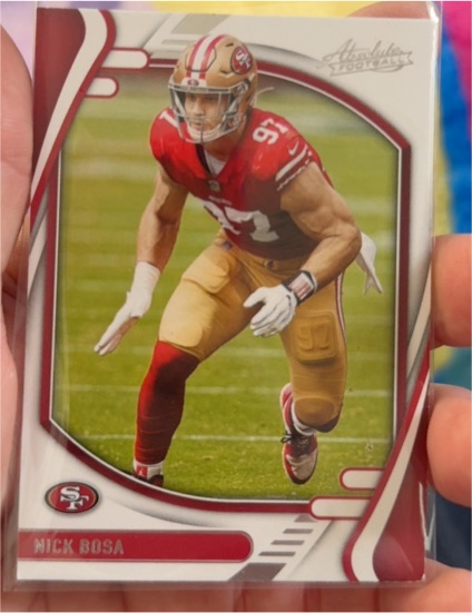 2021 Panini Absolute #84 Nick Bosa — front