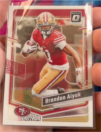 2023 Panini Donruss Optic #167 Brandon Aiyuk — front
