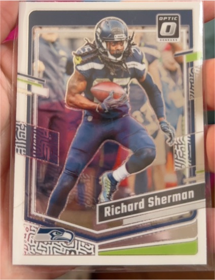 2023 Panini Donruss Optic #179 Richard Sherman — front