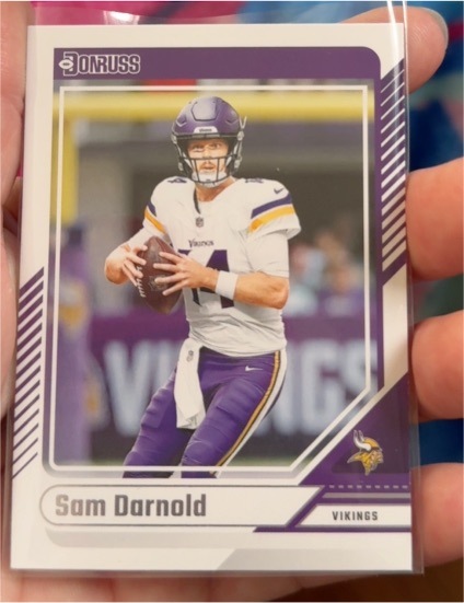 2024 Donruss #180 Sam Darnold — front