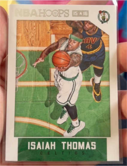 2015-16 Panini NBA Hoops #201 Isaiah Thomas — front