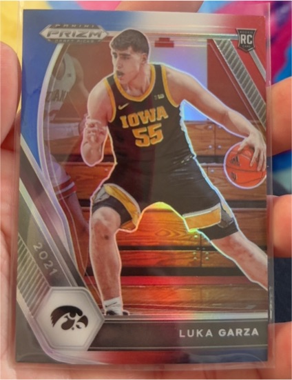 2021 Panini Prizm Draft Picks #51 Luka Garza — front