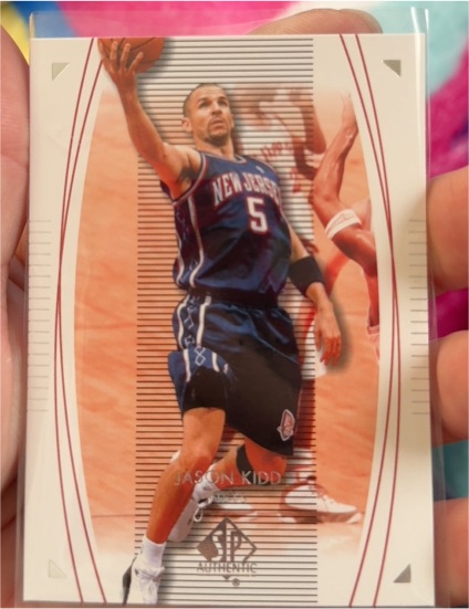 2003-04 SP Authentic #53 Jason Kidd — front