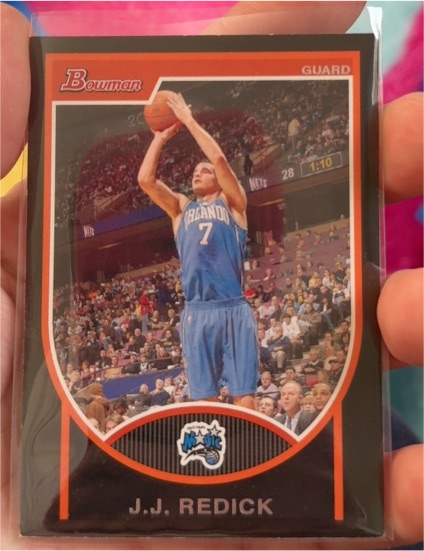 2007 Bowman #J.J. Redick Orlando Magic — front